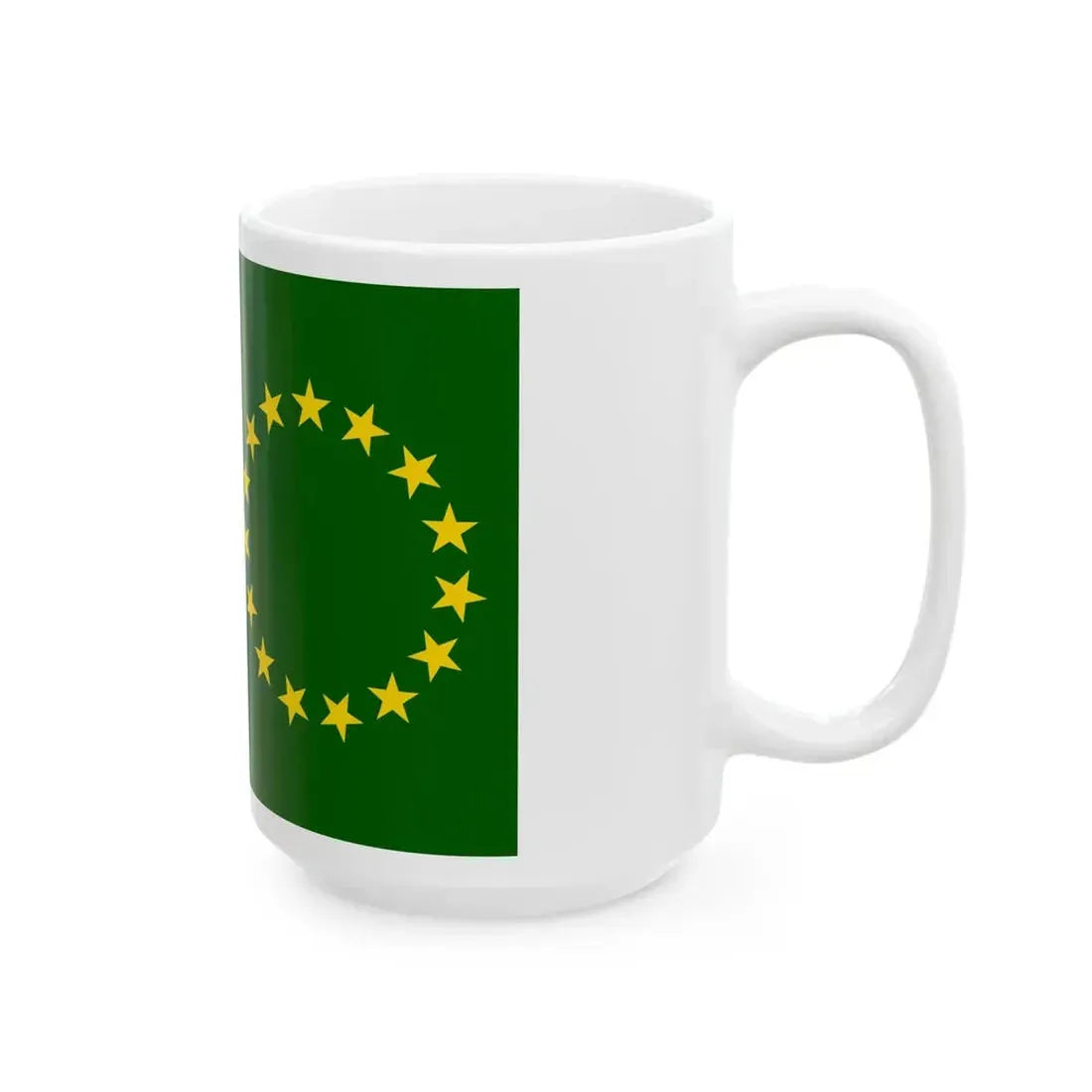 Flag of the Cook Islands 1973 3-2 (New Zealand) White Coffee Mug - Go Mug Yourself