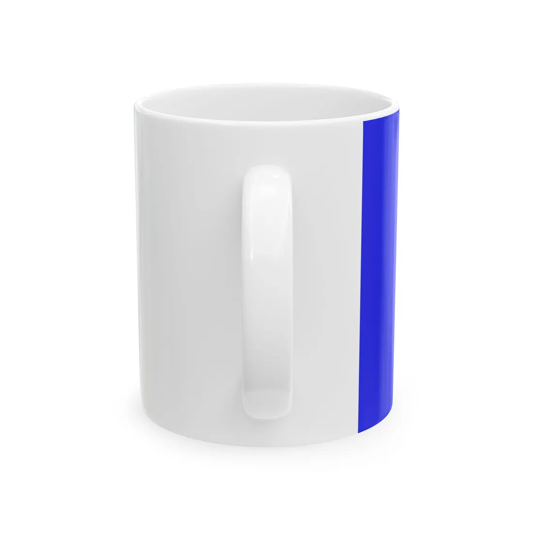 Flag of the counties of Cavan and Laois (Ireland) White Coffee Mug - Go Mug Yourself
