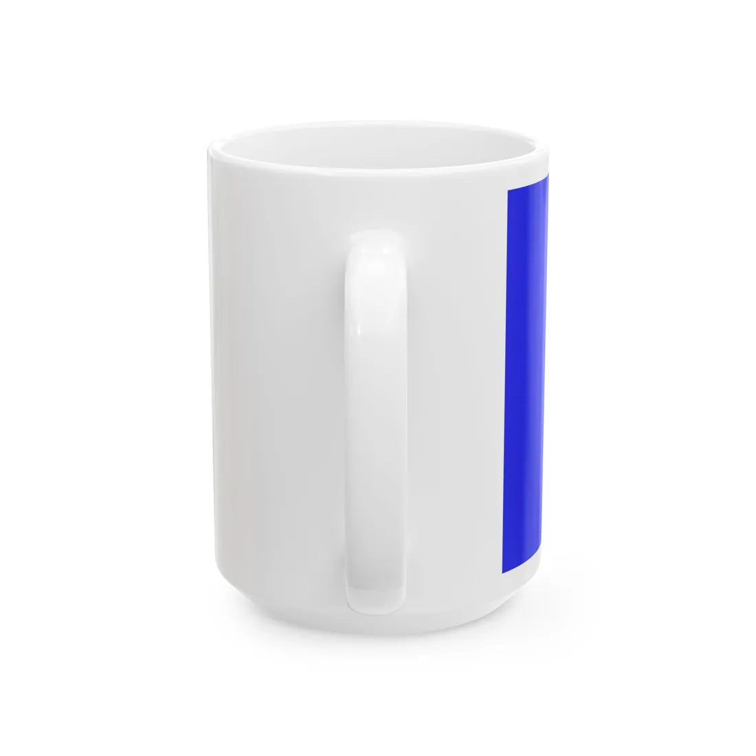 Flag of the counties of Cavan and Laois (Ireland) White Coffee Mug - Go Mug Yourself