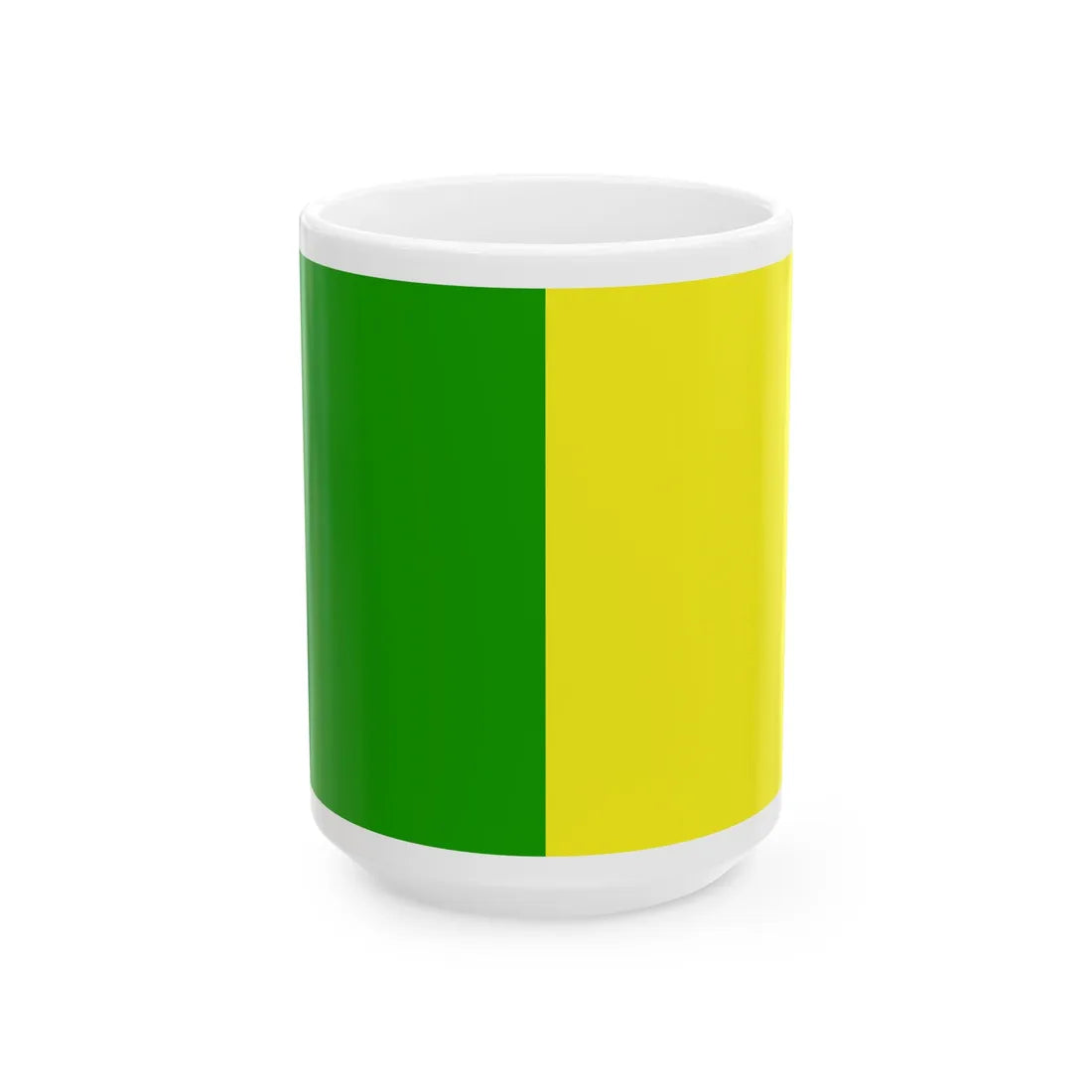 Flag of the counties of Donegal Leitrim and Meath (Ireland) White Coffee Mug 15oz - Go Mug Yourself