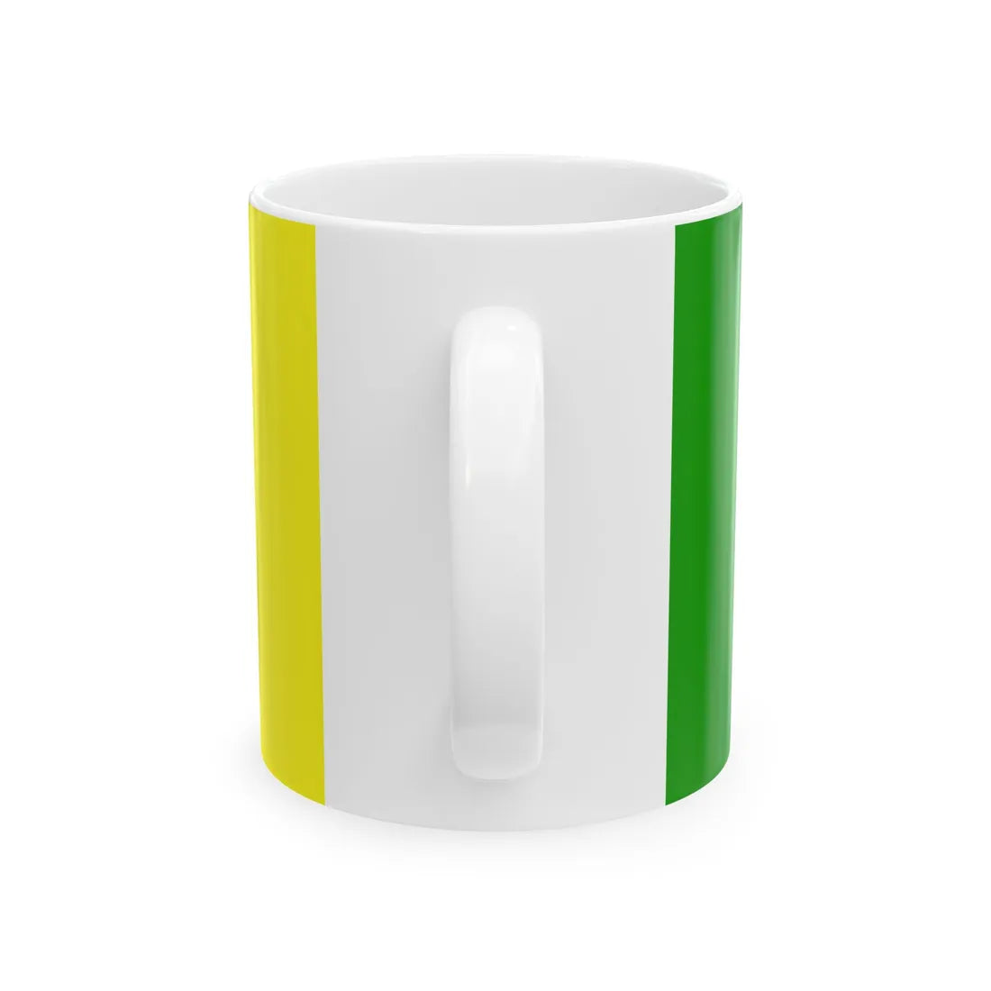 Flag of the counties of Donegal Leitrim and Meath (Ireland) White Coffee Mug - Go Mug Yourself