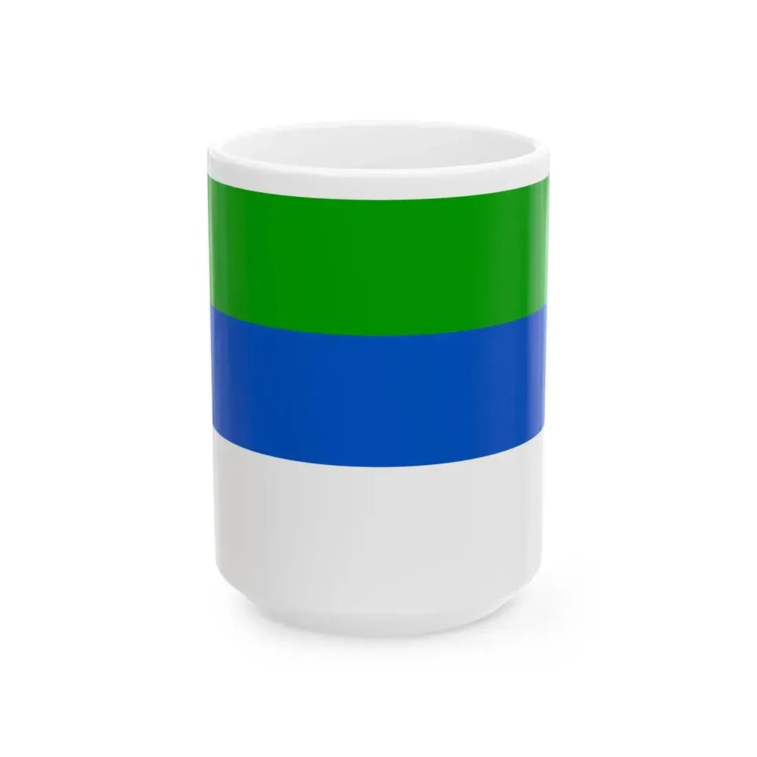 Flag of the Courland Governorate (Latvia) White Coffee Mug 15oz - Go Mug Yourself