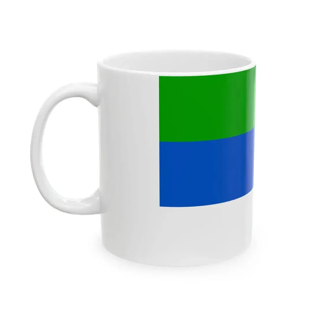 Flag of the Courland Governorate (Latvia) White Coffee Mug - Go Mug Yourself