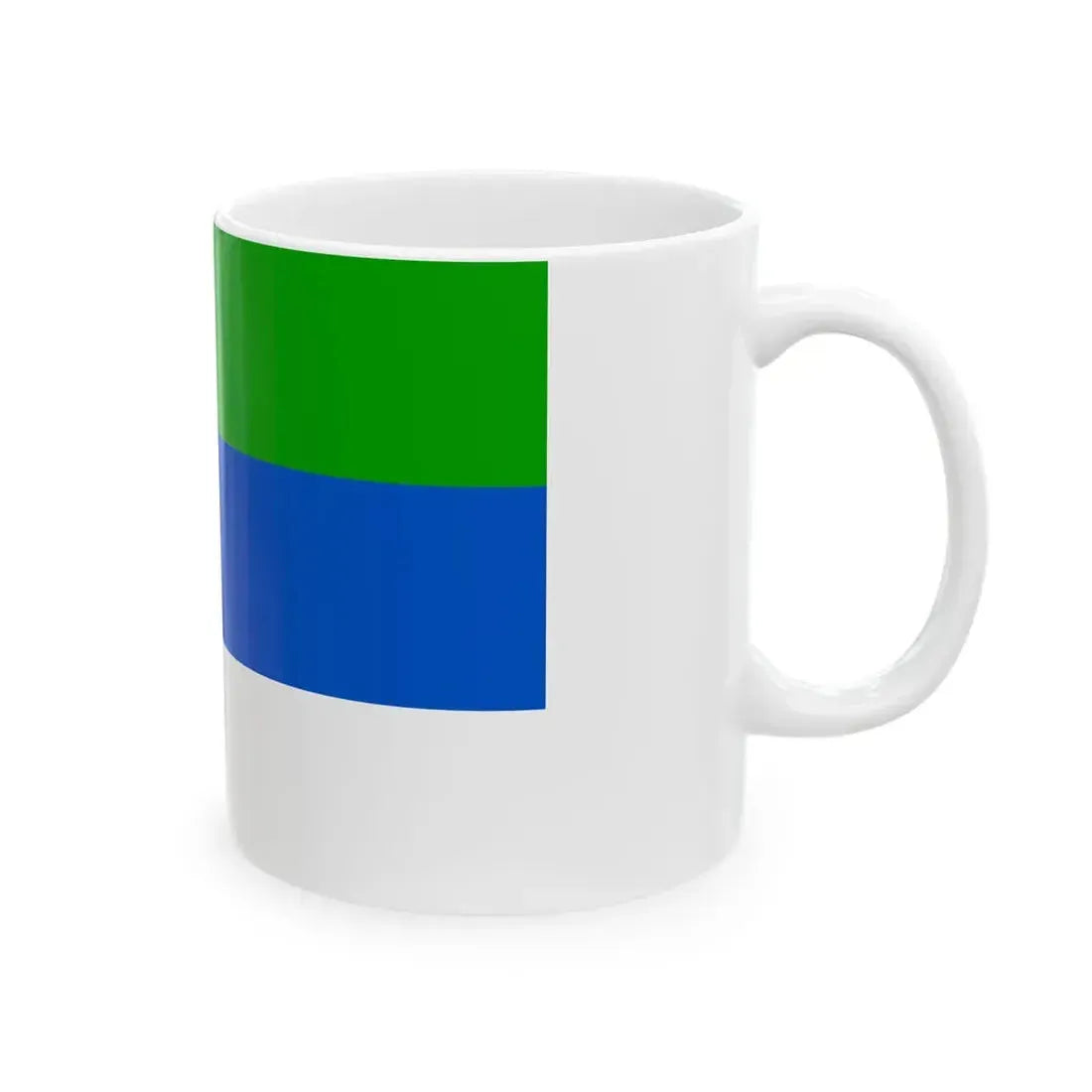 Flag of the Courland Governorate (Latvia) White Coffee Mug - Go Mug Yourself
