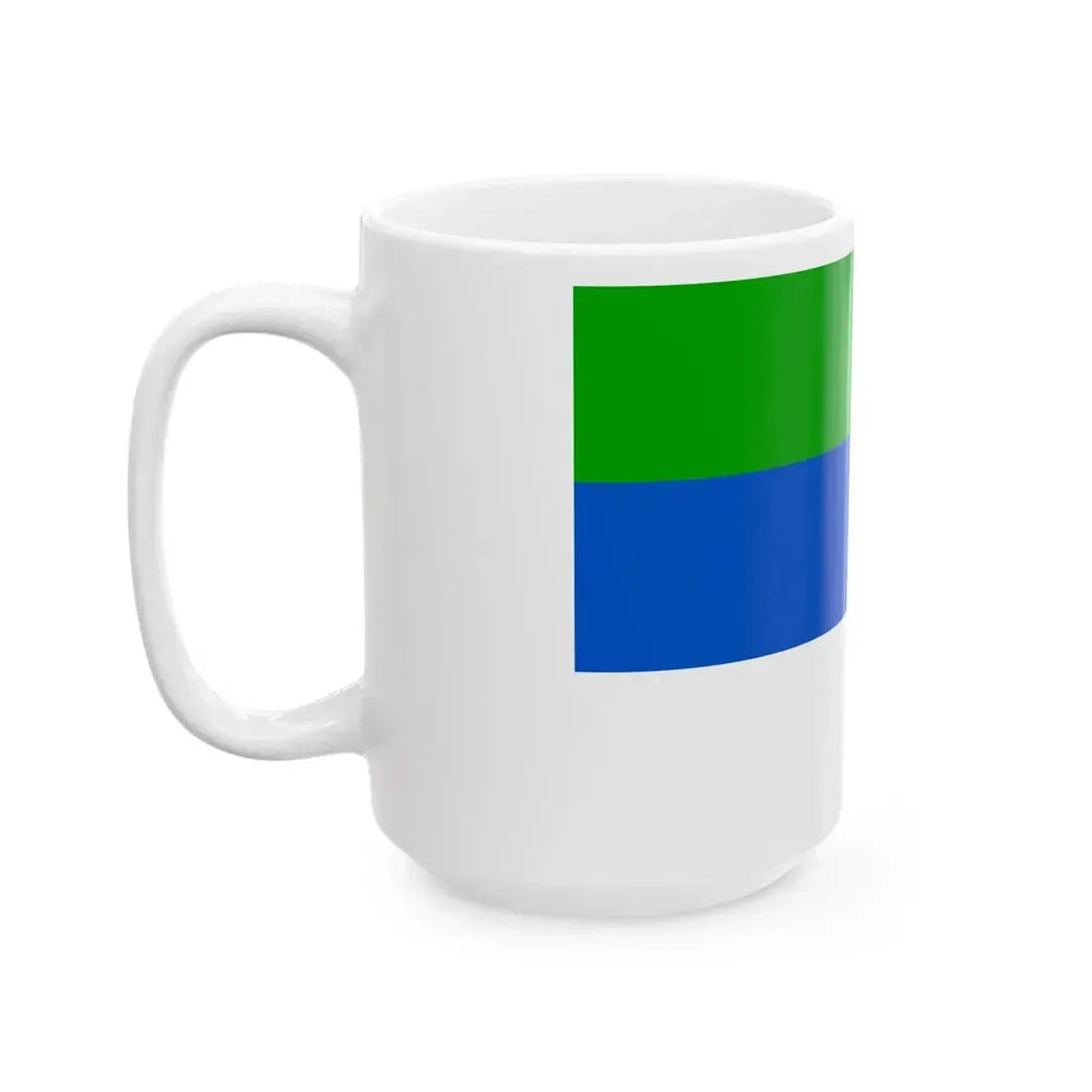 Flag of the Courland Governorate (Latvia) White Coffee Mug - Go Mug Yourself