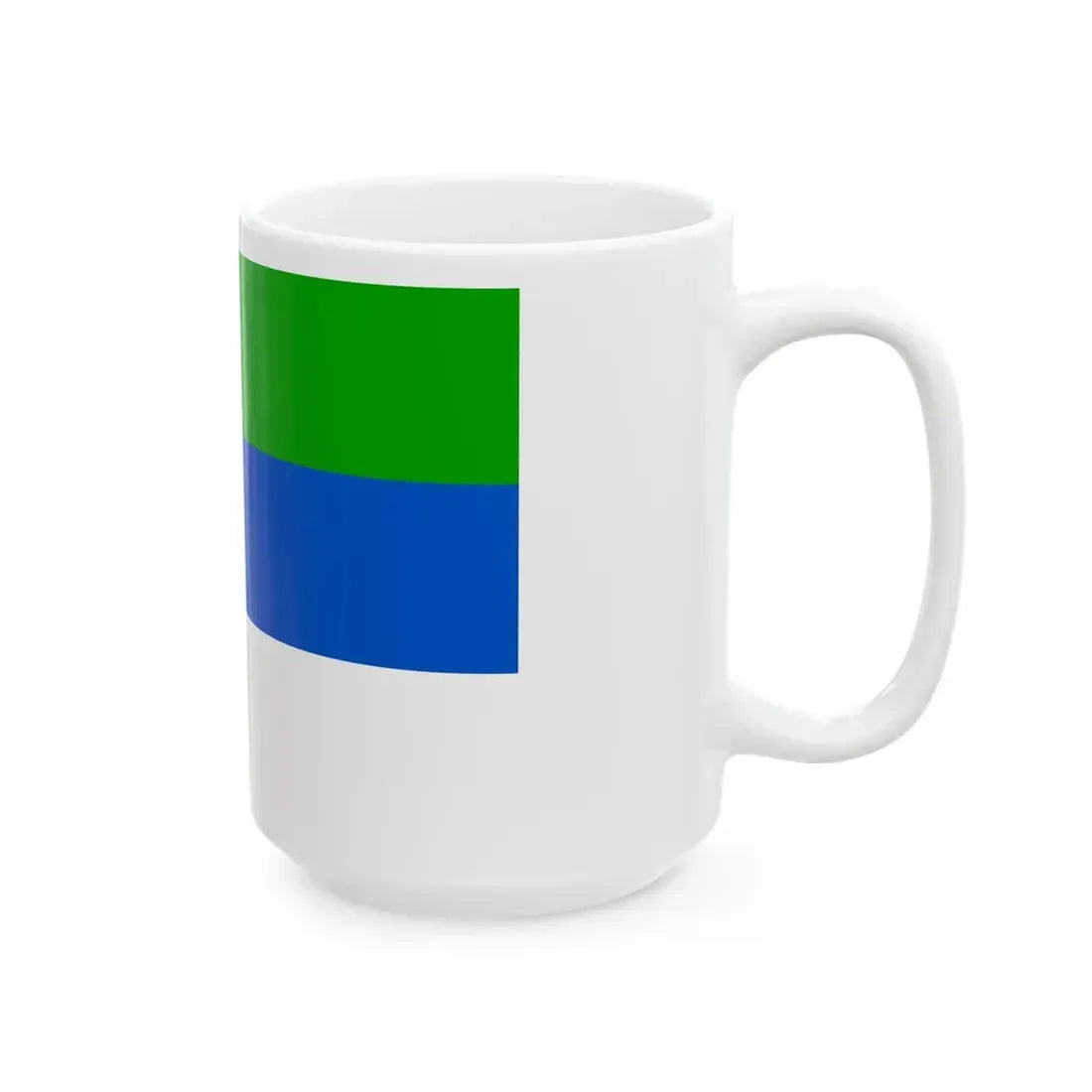 Flag of the Courland Governorate (Latvia) White Coffee Mug - Go Mug Yourself