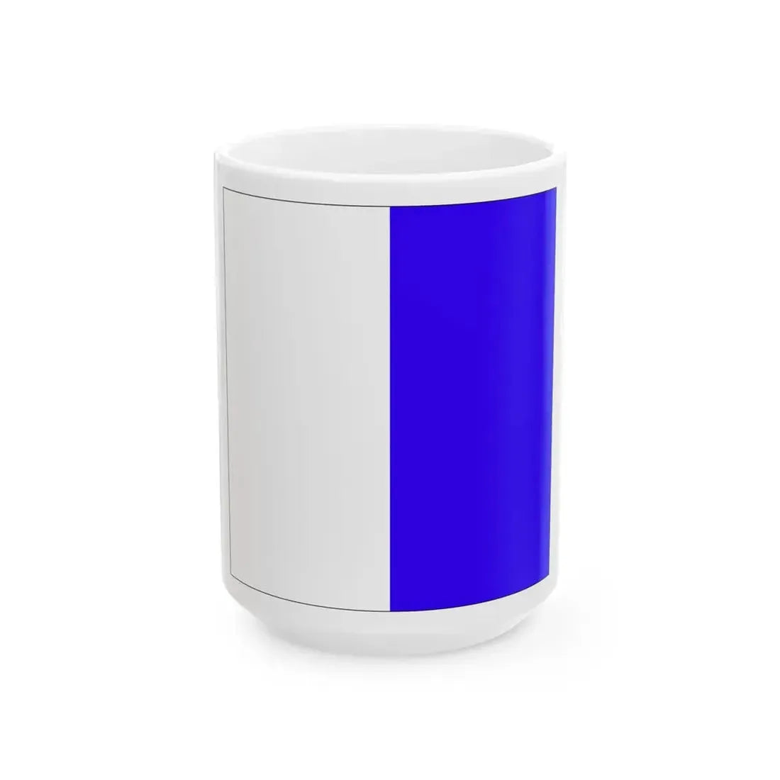Flag of the Couto Misto (Portugal) White Coffee Mug 15oz - Go Mug Yourself
