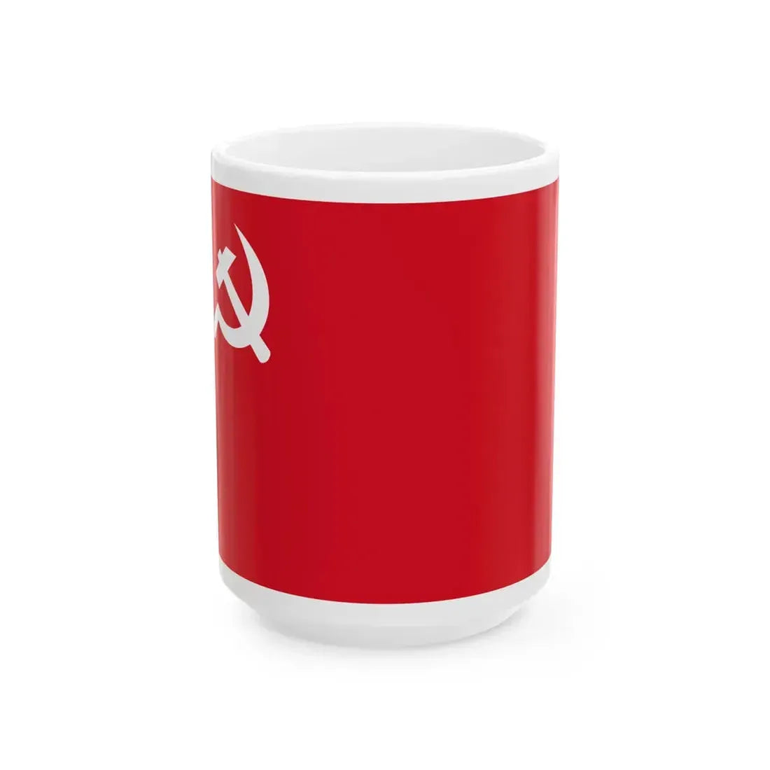 Flag of the CPN Unified Socialist (Nepal) White Coffee Mug 15oz - Go Mug Yourself