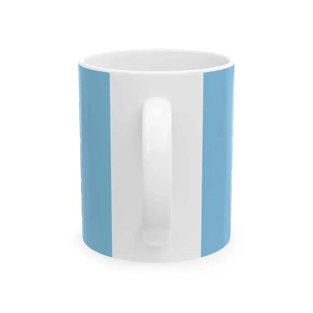 Flag of the Croatian Democratic Union (Croatia) White Coffee Mug - Go Mug Yourself