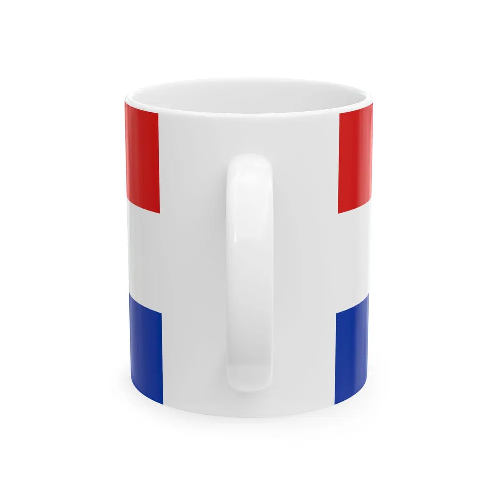 Flag of the Croatian Republic of Herzeg-Bosnia (Bosnia and Herzegovina) White Coffee Mug - Go Mug Yourself