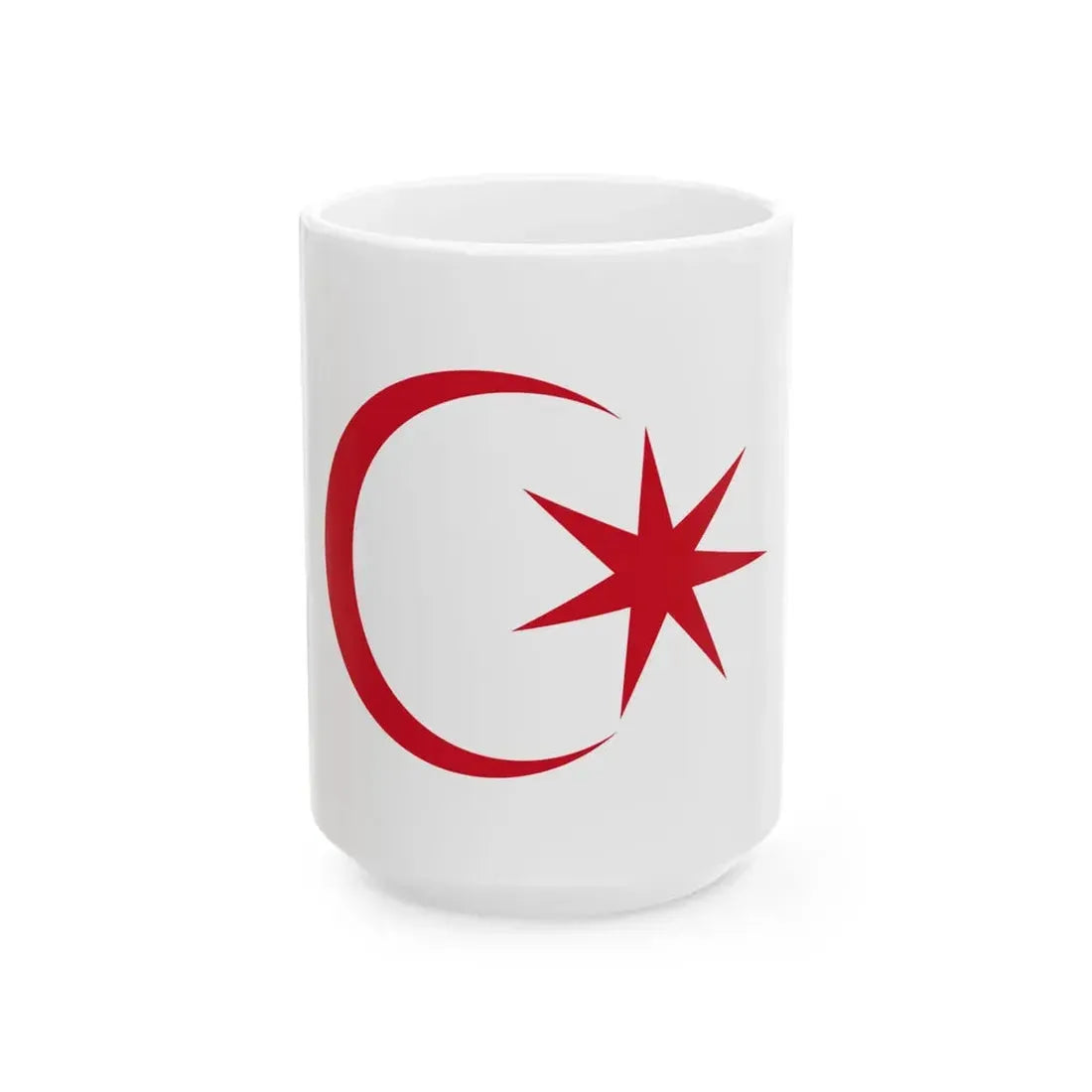 Flag of the Crown Prince of Johor (Malaysia) White Coffee Mug 15oz - Go Mug Yourself