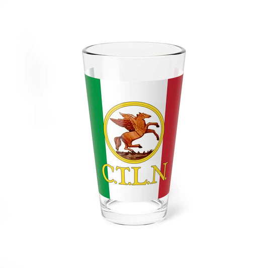 Flag of the CTLN (Italy) Pint Glass 16oz 16oz - Go Mug Yourself
