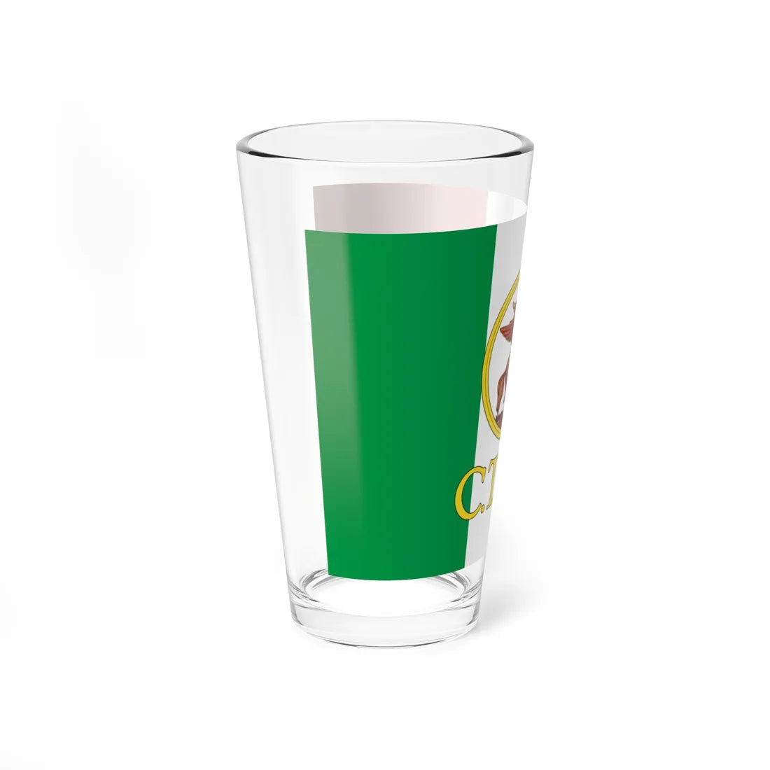 Flag of the CTLN (Italy) Pint Glass 16oz - Go Mug Yourself