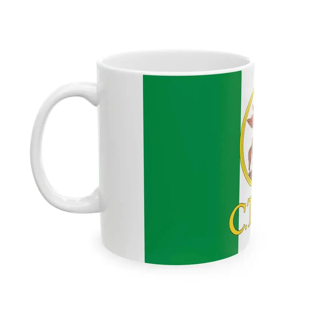 Flag of the CTLN (Italy) White Coffee Mug - Go Mug Yourself