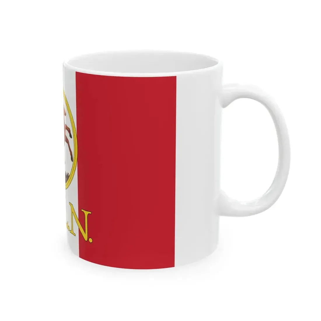 Flag of the CTLN (Italy) White Coffee Mug - Go Mug Yourself
