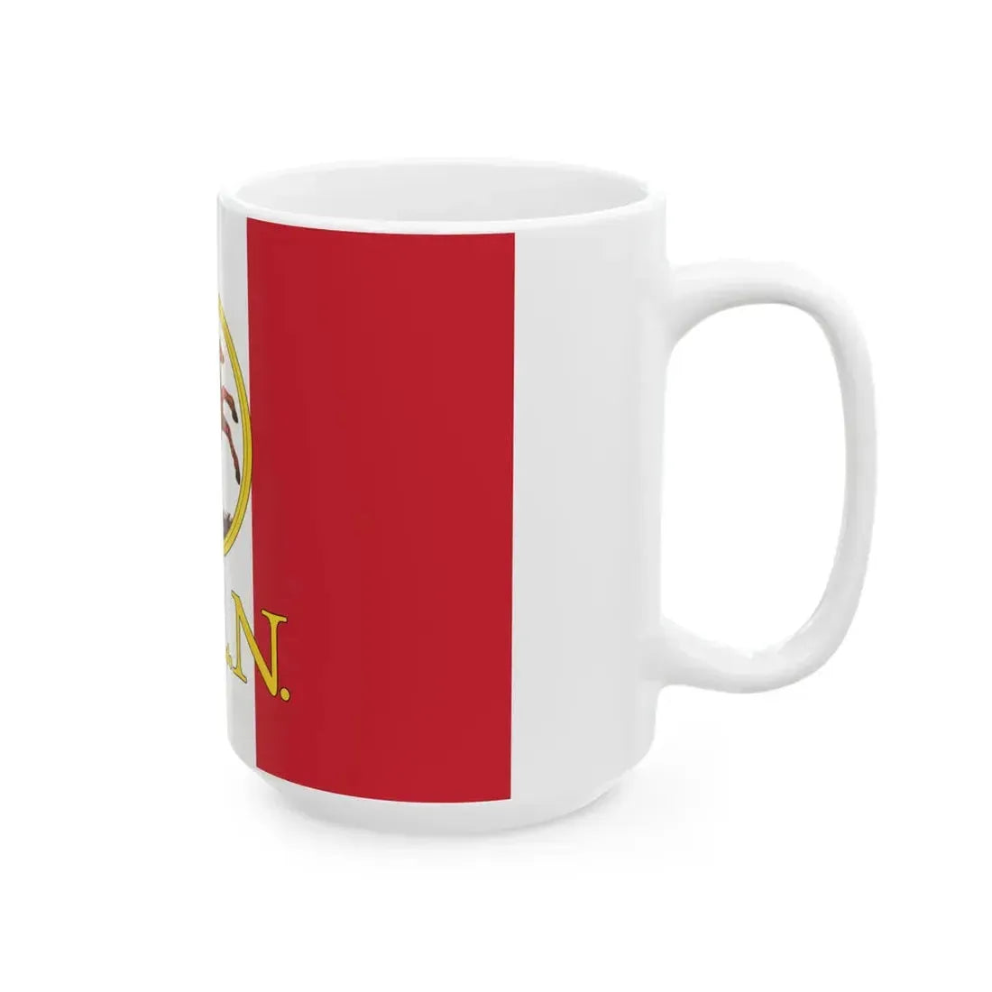 Flag of the CTLN (Italy) White Coffee Mug - Go Mug Yourself