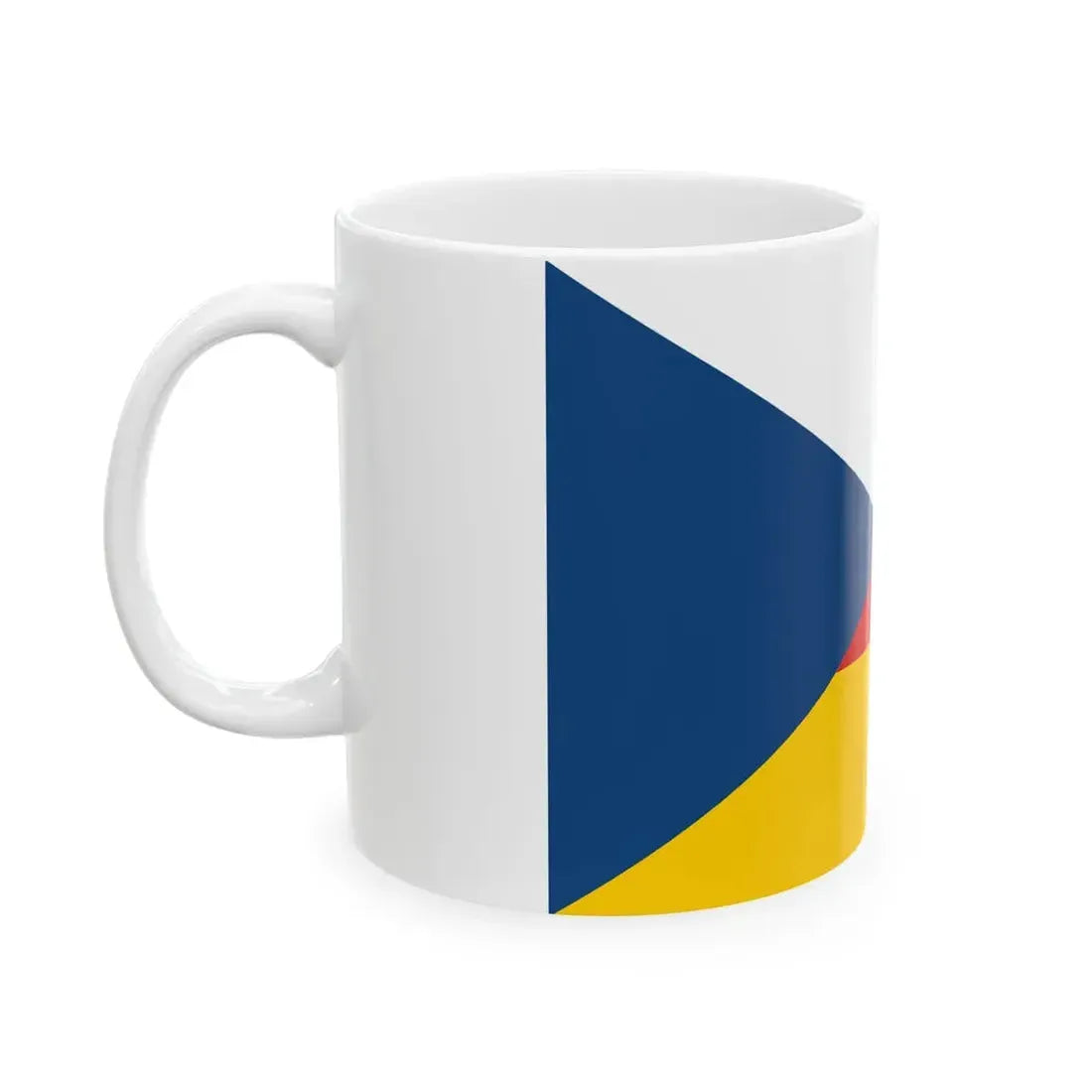 Flag of the Czech Republic and Germany (Czech Republic) White Coffee Mug - Go Mug Yourself