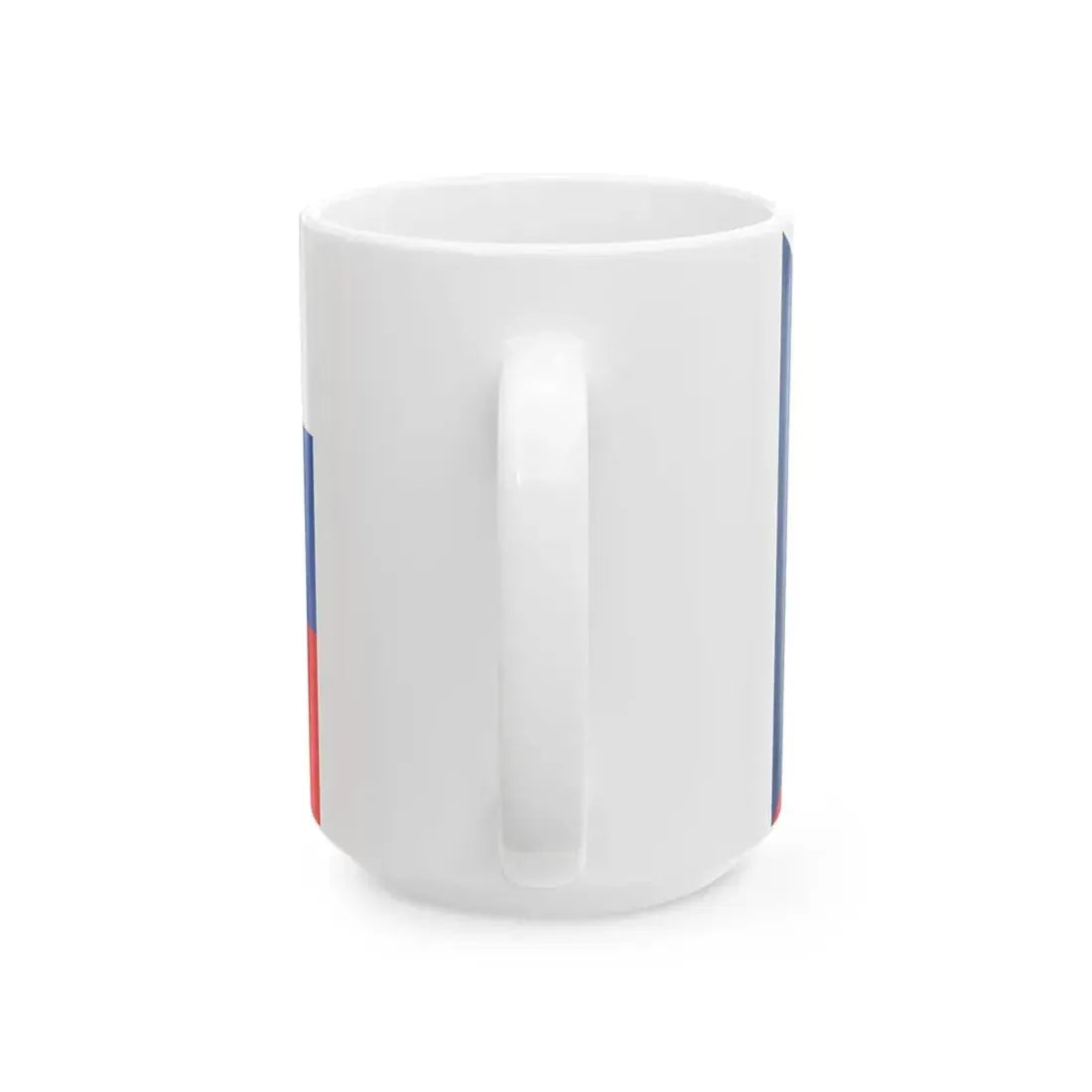 Flag of the Czech Republic and Slovakia (Czech Republic) White Coffee Mug - Go Mug Yourself