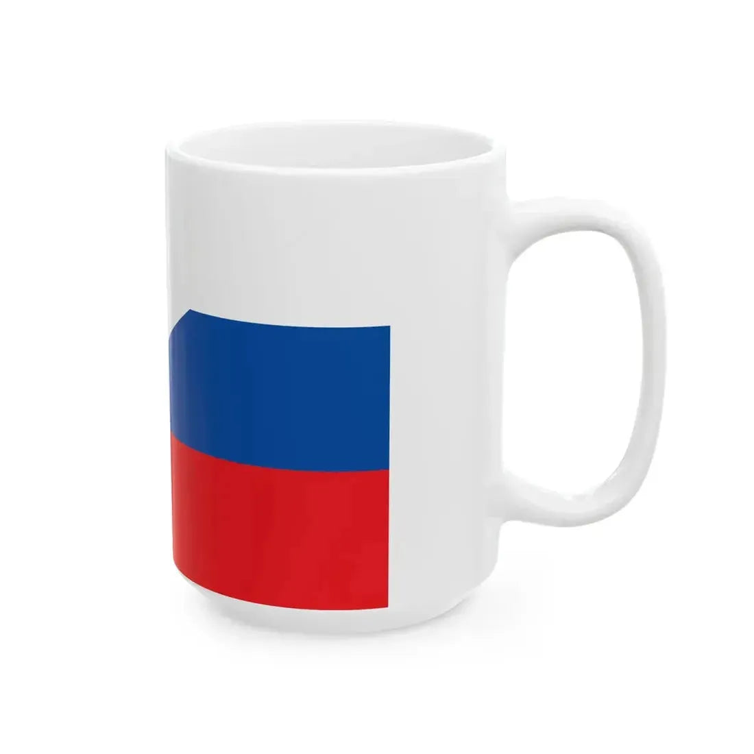 Flag of the Czech Republic and Slovakia (Czech Republic) White Coffee Mug - Go Mug Yourself