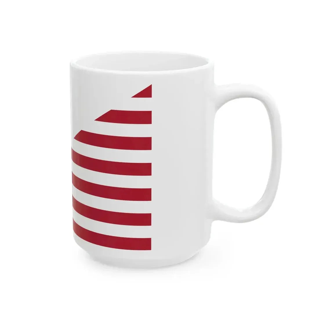 Flag of the Czech Republic and the United States (Czech Republic) White Coffee Mug - Go Mug Yourself