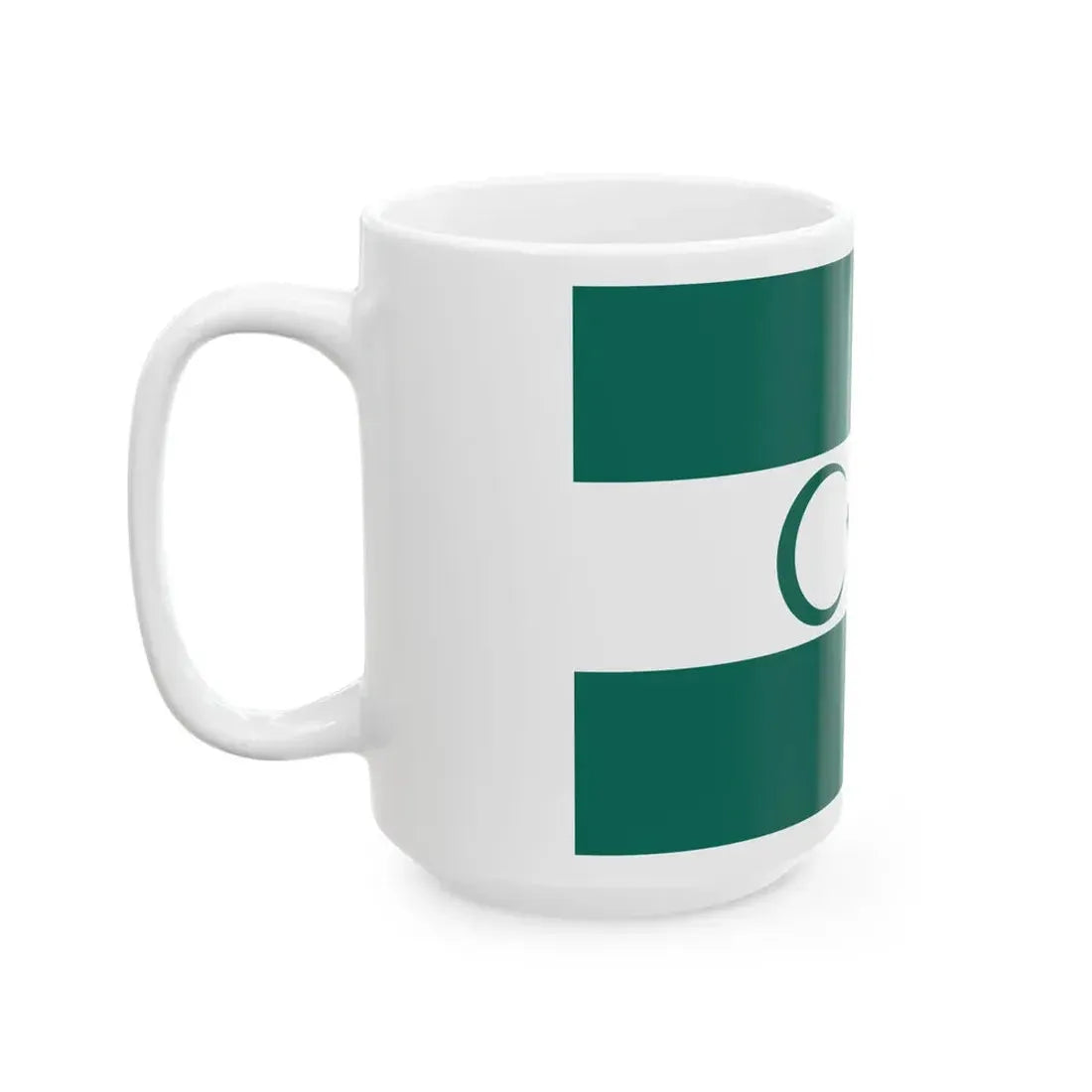 Flag of the Dagestan protesters 2022 (Russia) White Coffee Mug - Go Mug Yourself