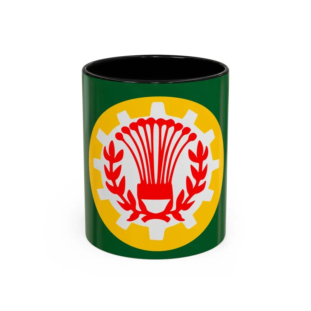 Flag of the Dakahlia Governorate Egypt - Accent Coffee Mug 11oz Black - Go Mug Yourself