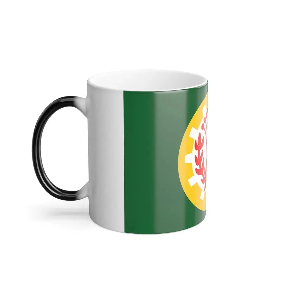 Flag of the Dakahlia Governorate Egypt - Color Changing Coffee Mug - Go Mug Yourself