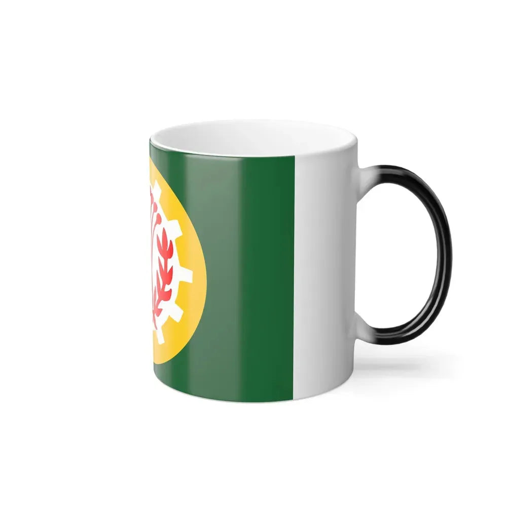 Flag of the Dakahlia Governorate Egypt - Color Changing Coffee Mug - Go Mug Yourself