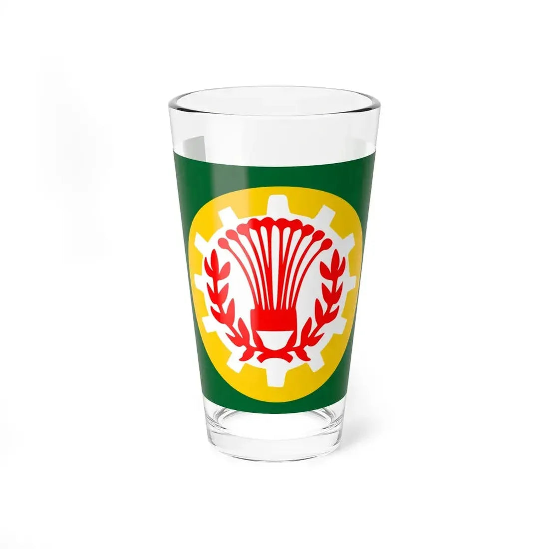 Flag of the Dakahlia Governorate Egypt - Pint Glass 16oz 16oz - Go Mug Yourself