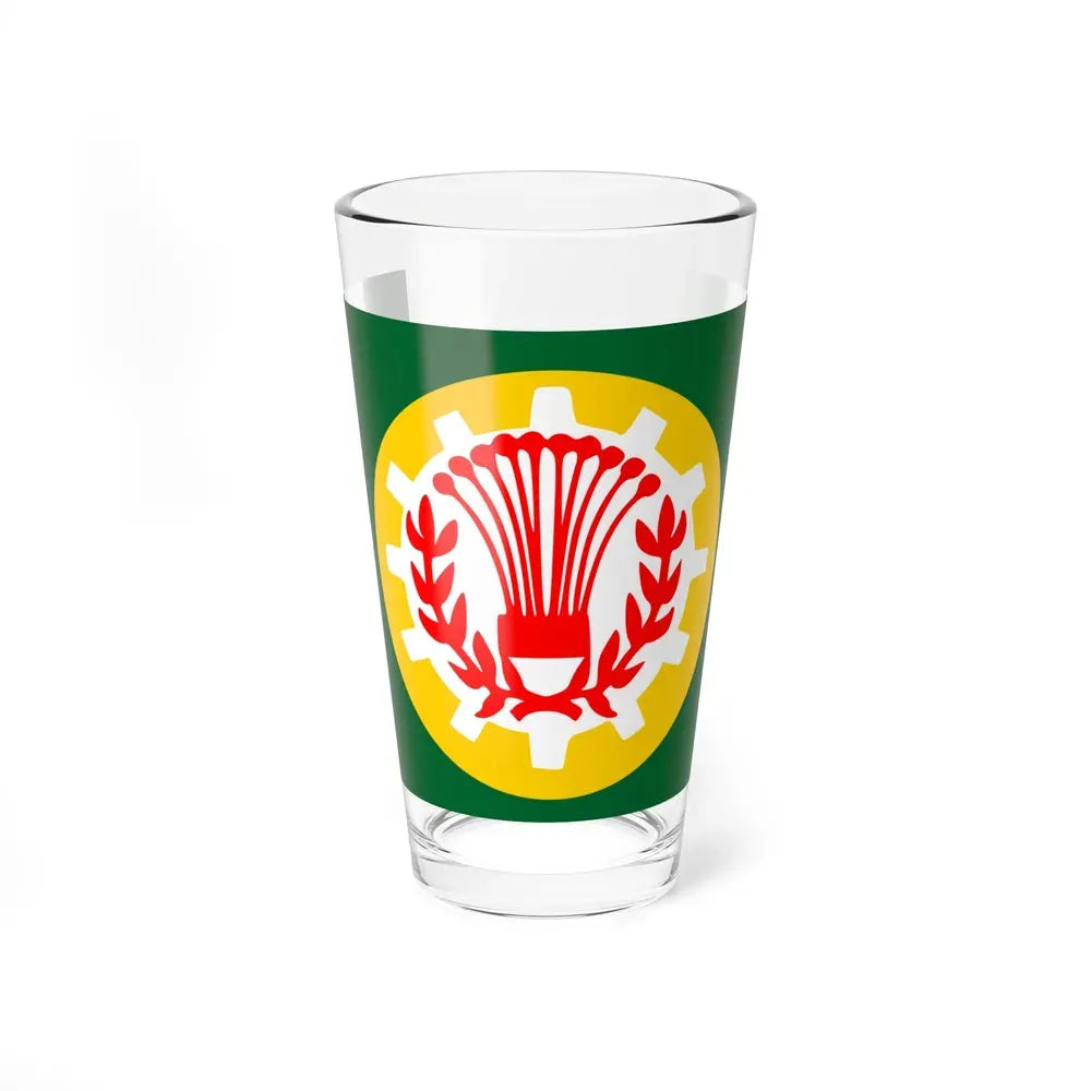 Flag of the Dakahlia Governorate Egypt - Pint Glass 16oz 16oz - Go Mug Yourself