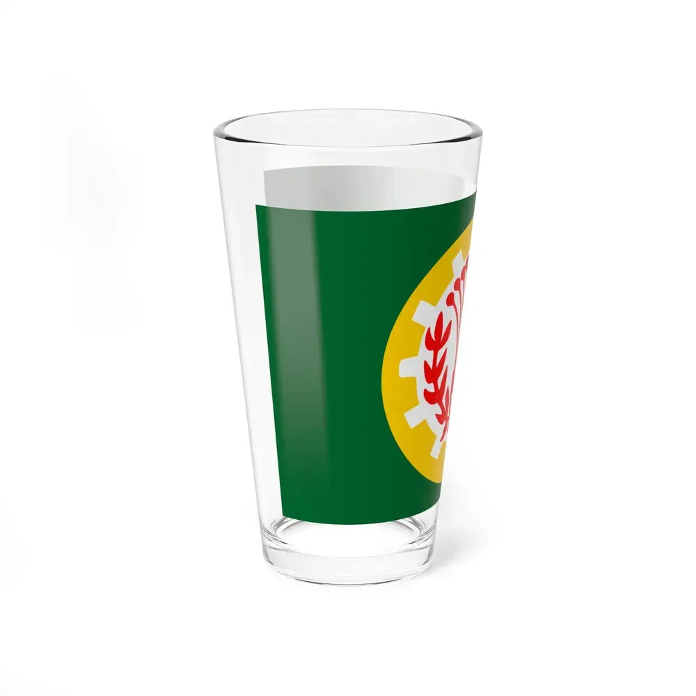 Flag of the Dakahlia Governorate Egypt - Pint Glass 16oz - Go Mug Yourself