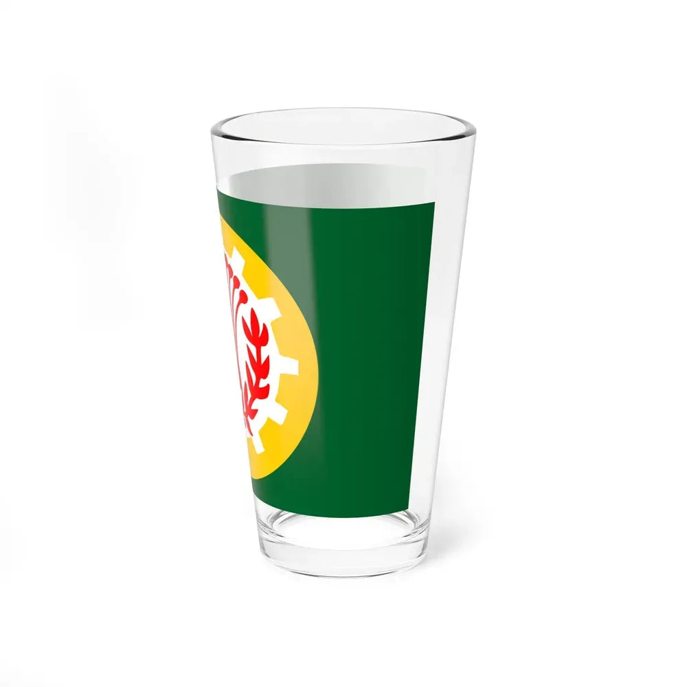Flag of the Dakahlia Governorate Egypt - Pint Glass 16oz - Go Mug Yourself