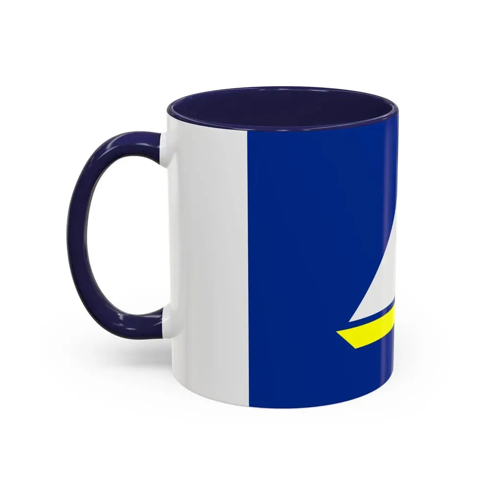 Flag of the Damietta Governorate Egypt - Accent Coffee Mug - Go Mug Yourself