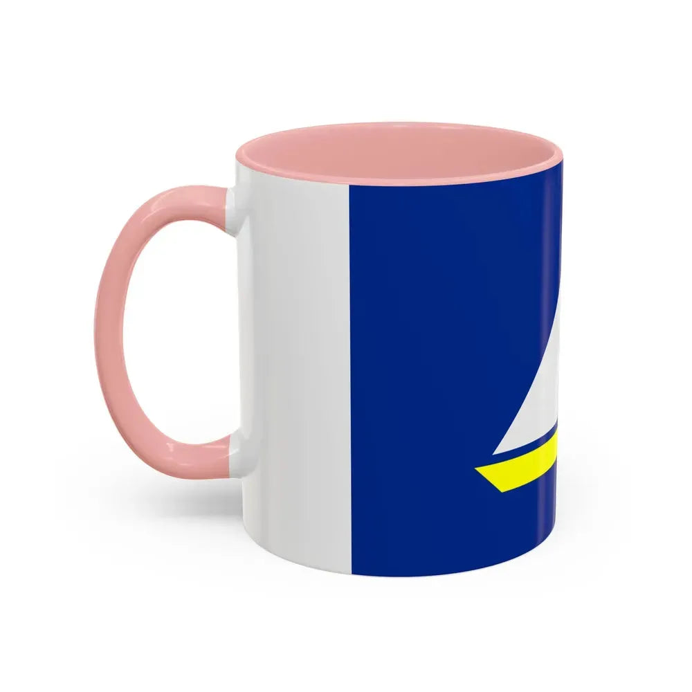 Flag of the Damietta Governorate Egypt - Accent Coffee Mug - Go Mug Yourself