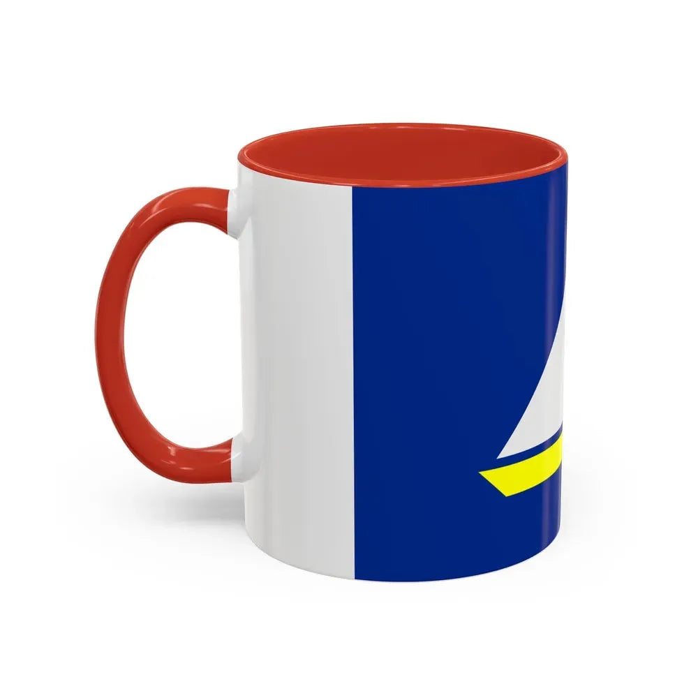 Flag of the Damietta Governorate Egypt - Accent Coffee Mug - Go Mug Yourself