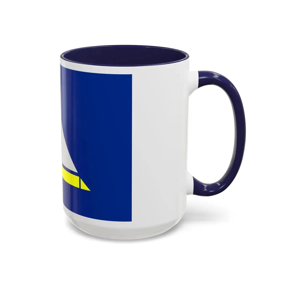 Flag of the Damietta Governorate Egypt - Accent Coffee Mug - Go Mug Yourself