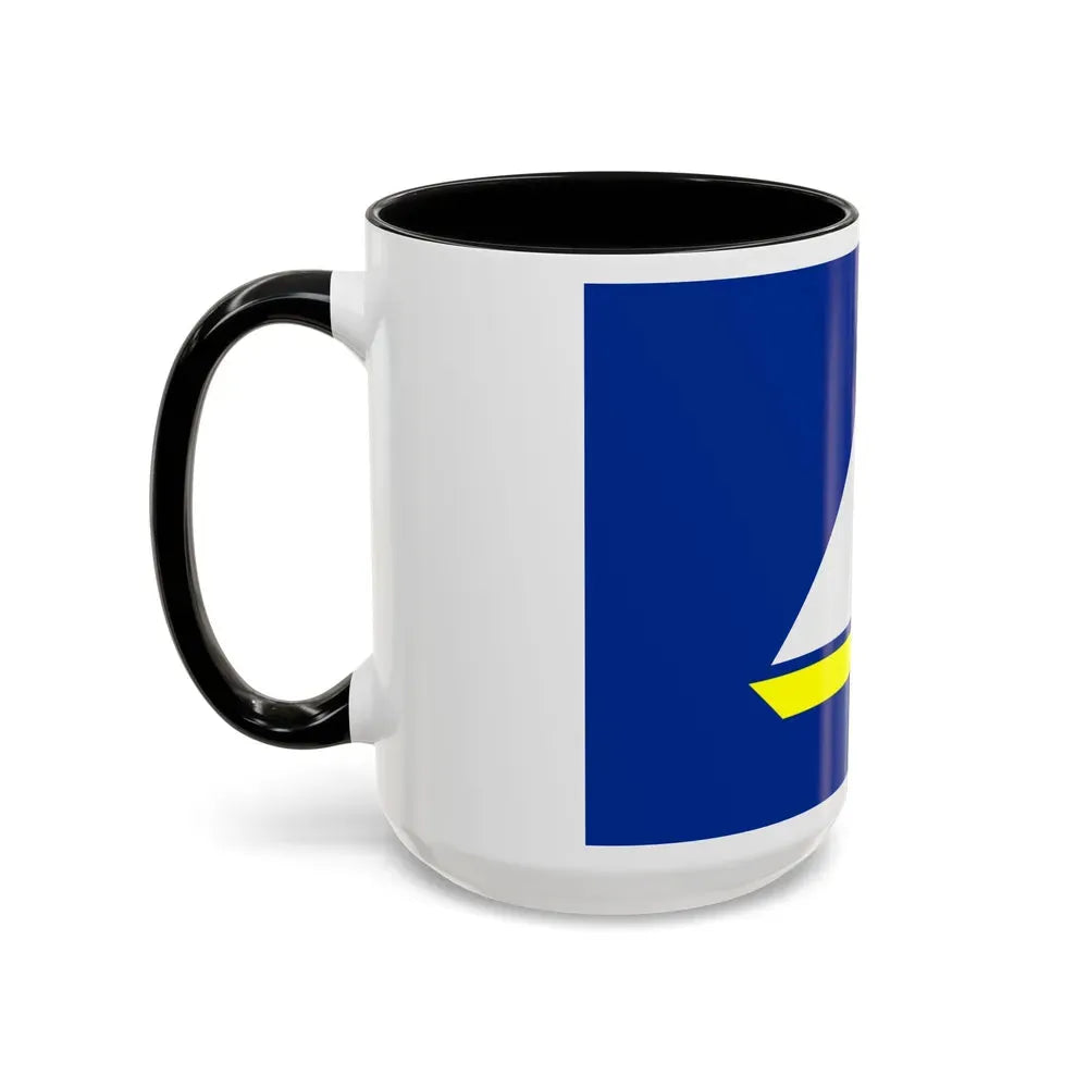 Flag of the Damietta Governorate Egypt - Accent Coffee Mug - Go Mug Yourself