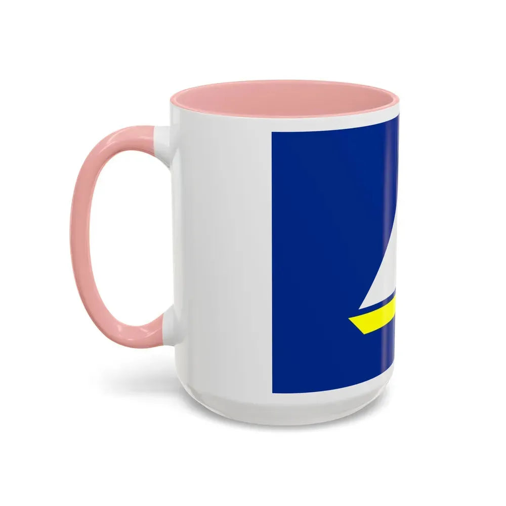 Flag of the Damietta Governorate Egypt - Accent Coffee Mug - Go Mug Yourself