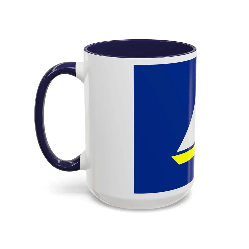 Flag of the Damietta Governorate Egypt - Accent Coffee Mug - Go Mug Yourself