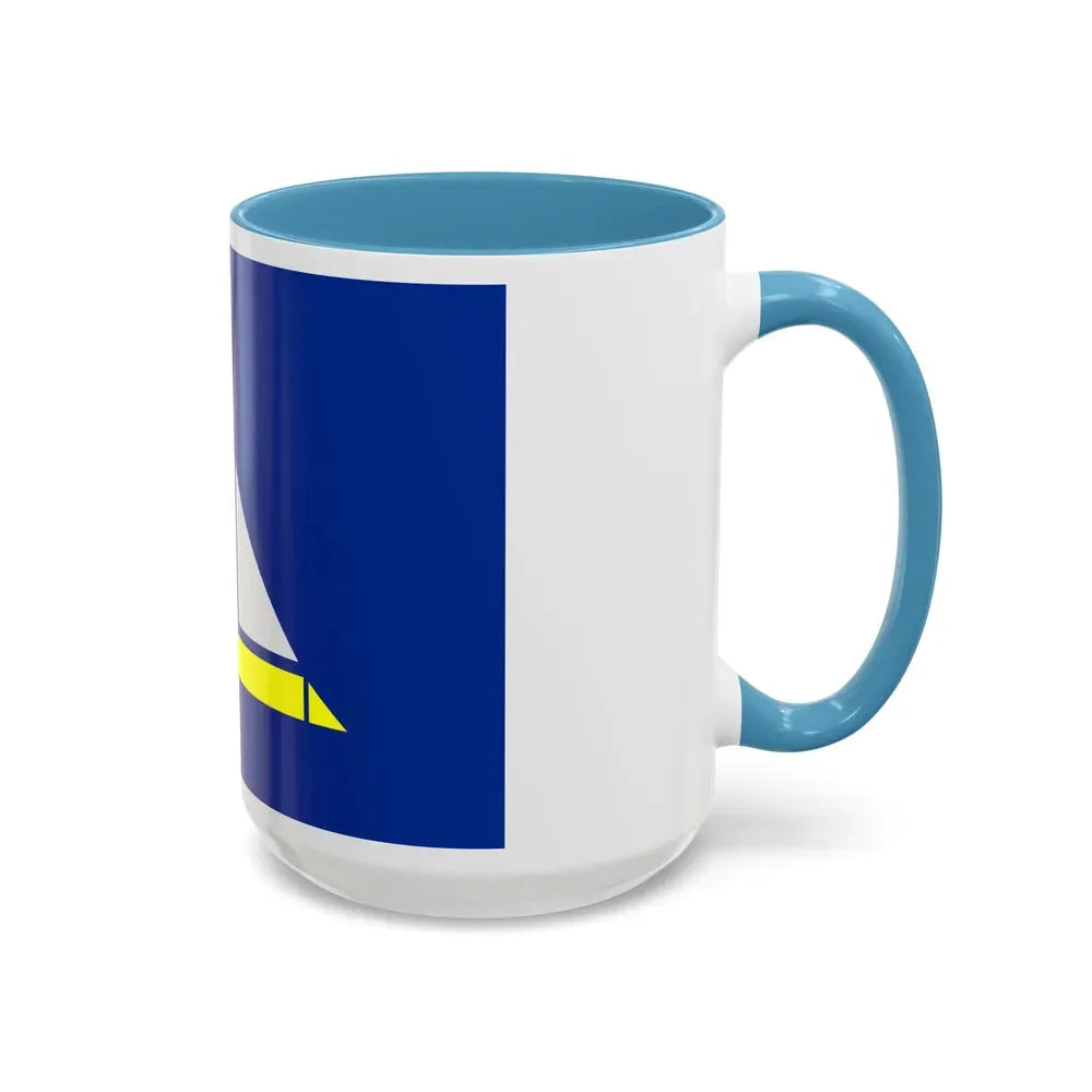 Flag of the Damietta Governorate Egypt - Accent Coffee Mug - Go Mug Yourself