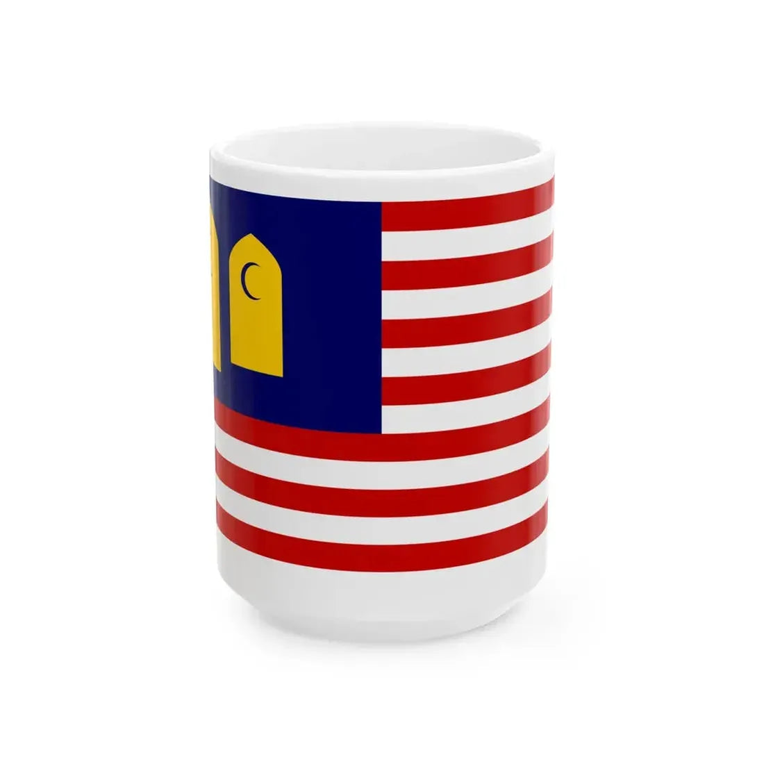 Flag of the dead Malaysia (Malaysia) White Coffee Mug 15oz - Go Mug Yourself