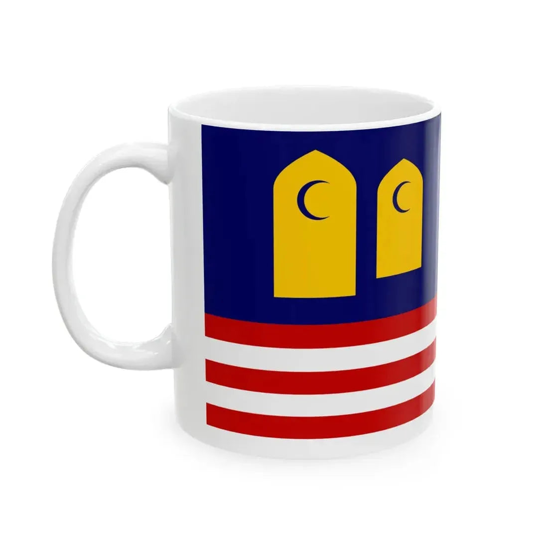 Flag of the dead Malaysia (Malaysia) White Coffee Mug - Go Mug Yourself