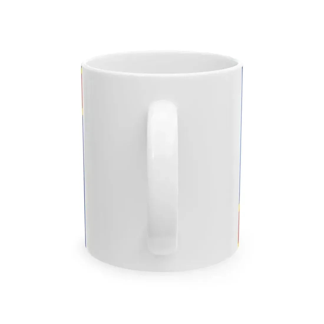 Flag of the Democratic Republic of the Congo 1966-1971 (Congo) White Coffee Mug - Go Mug Yourself