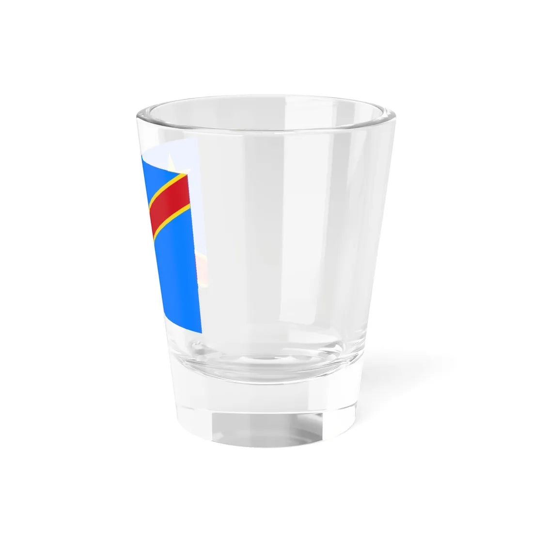 Flag of the Democratic Republic of the Congo type 2 (Congo) Shot Glass 1.5oz - Go Mug Yourself