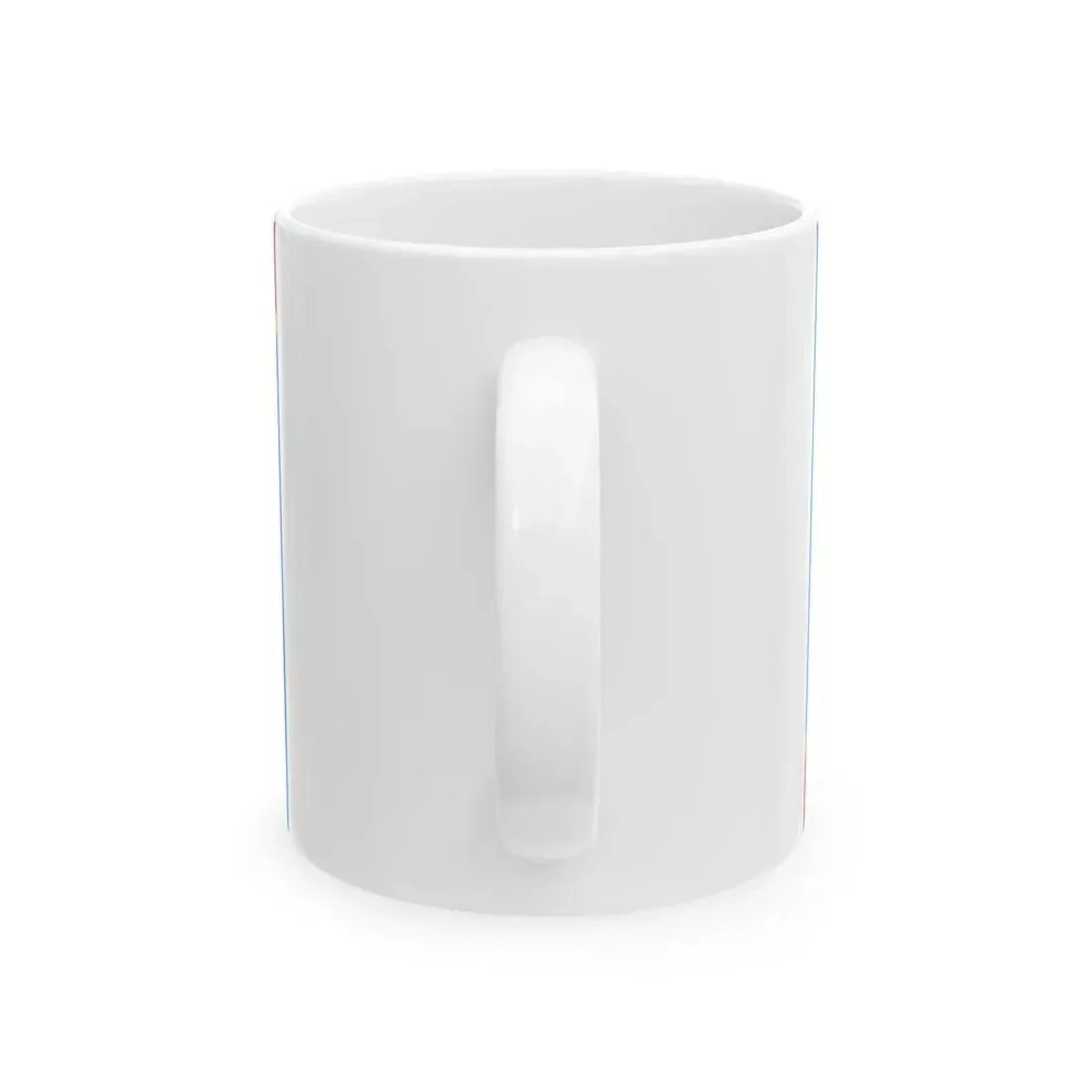 Flag of the Democratic Republic of the Congo type 2 (Congo) White Coffee Mug - Go Mug Yourself
