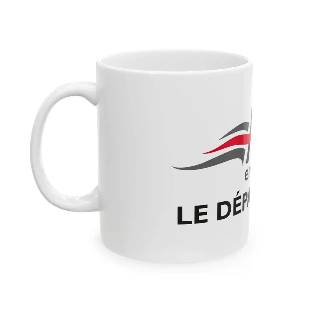 Flag of the Department of Aube (France) White Coffee Mug - Go Mug Yourself