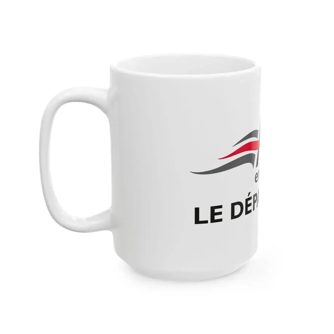Flag of the Department of Aube (France) White Coffee Mug - Go Mug Yourself