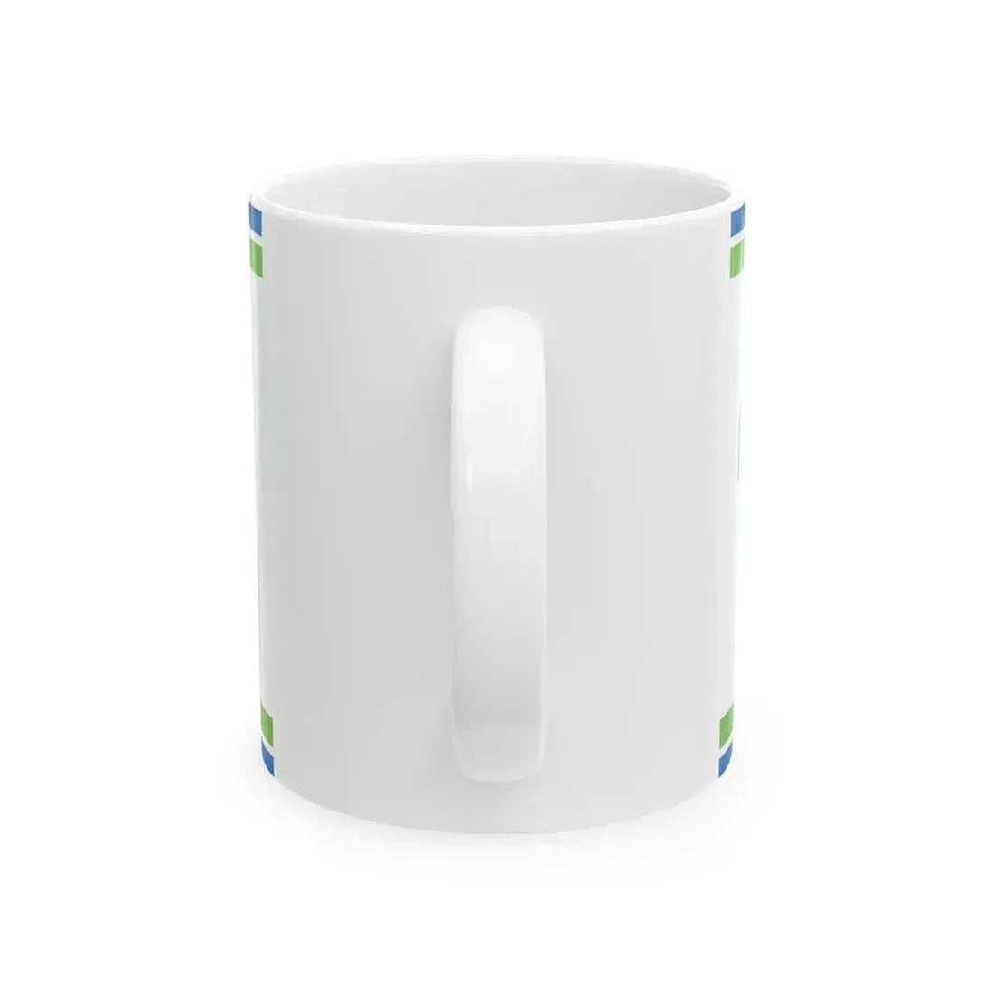 Flag of the Department of Charente-Maritime (France) White Coffee Mug - Go Mug Yourself