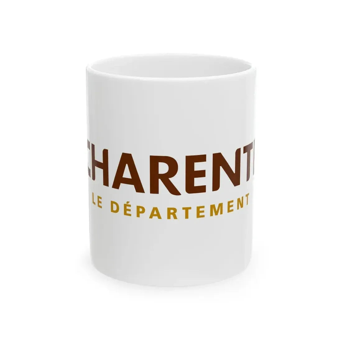 Flag of the Department of Charente Variant 1 (France) White Coffee Mug 11oz - Go Mug Yourself