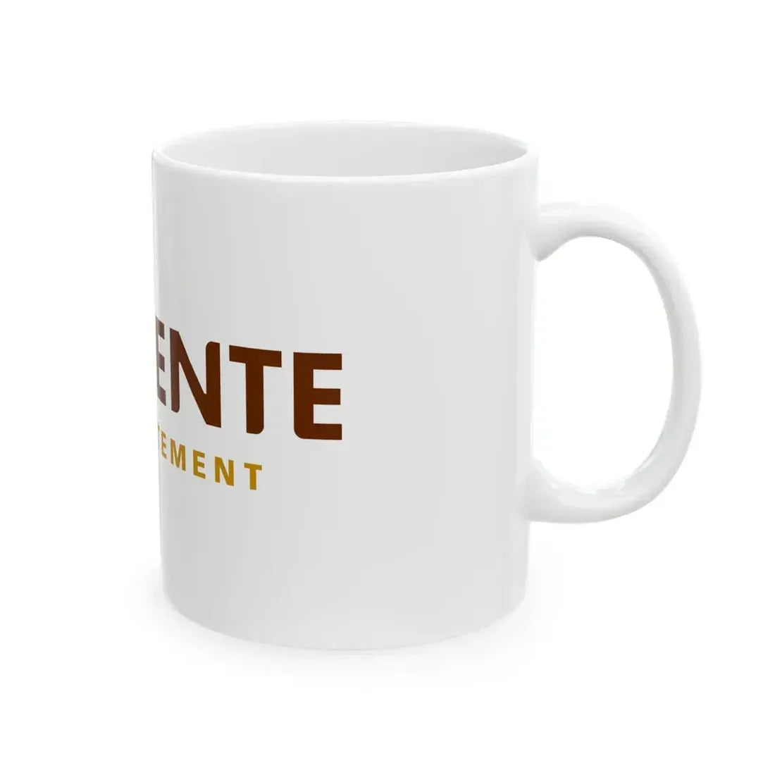 Flag of the Department of Charente Variant 1 (France) White Coffee Mug - Go Mug Yourself